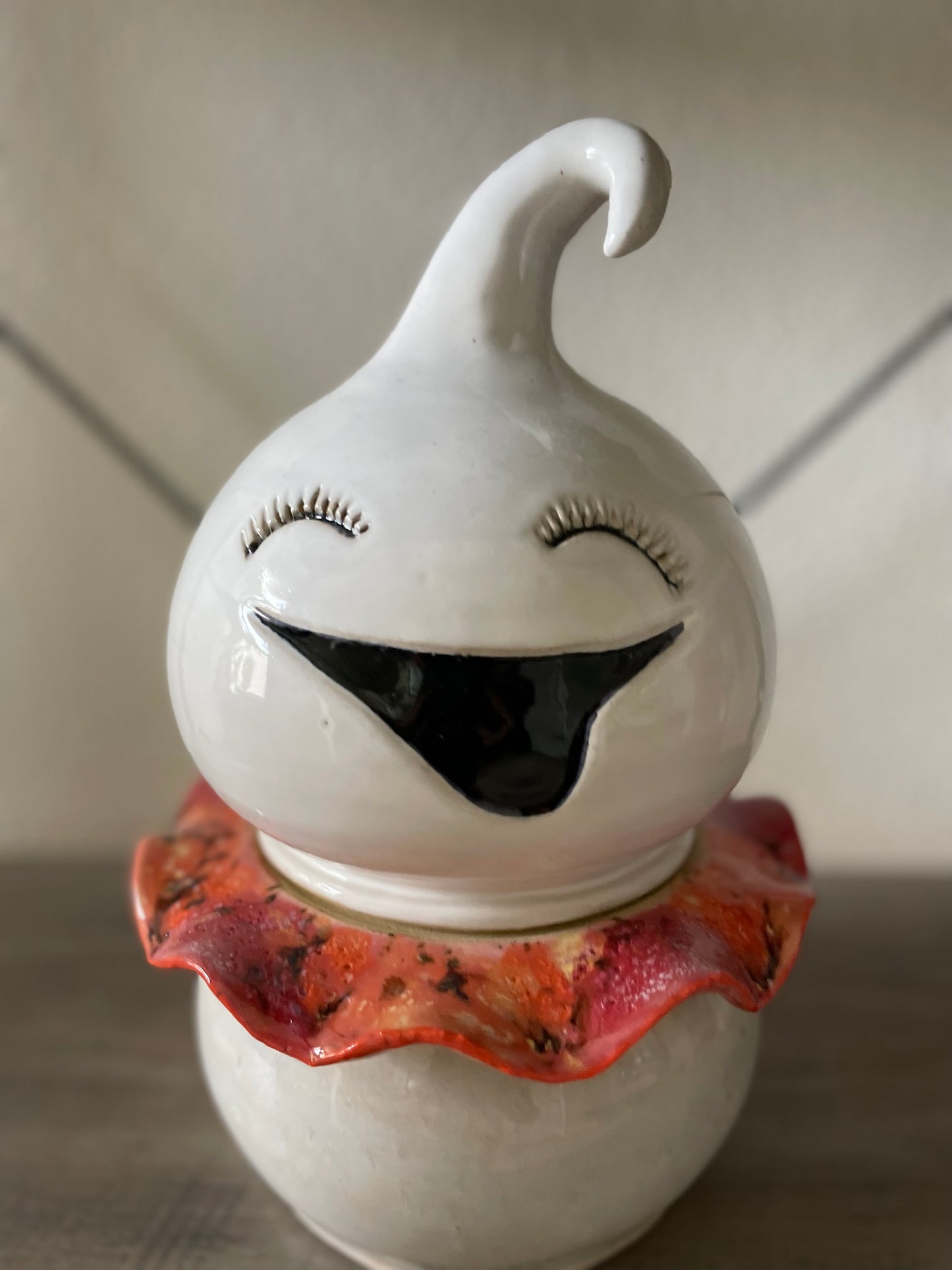 Clown Ghost Candy Jar