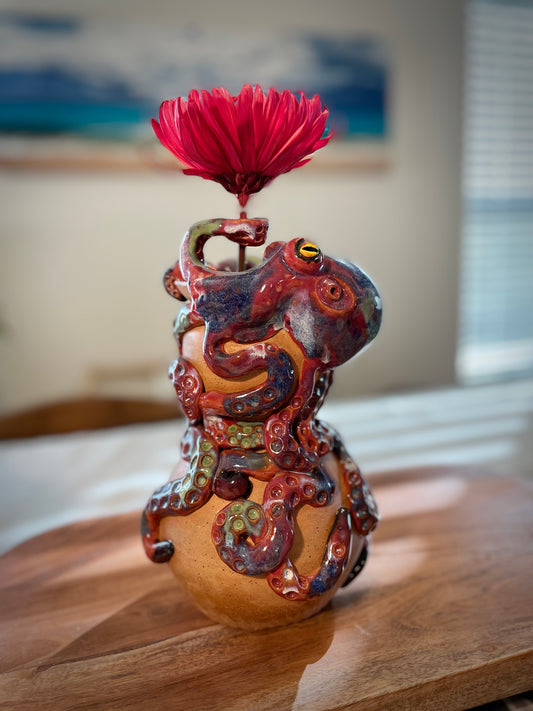 Octopus Flower Vase