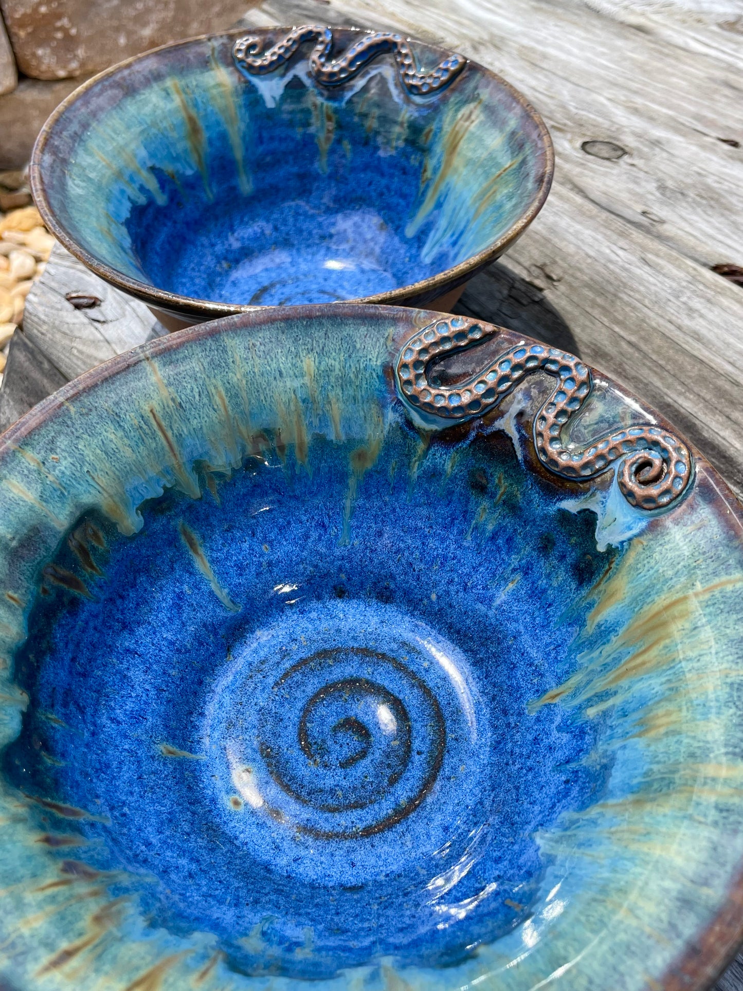 Blue Bowl Set of 2